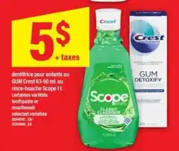 Maxi Crest/Scope offer