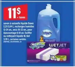 Maxi Dawn & Swiffer WetJet offer