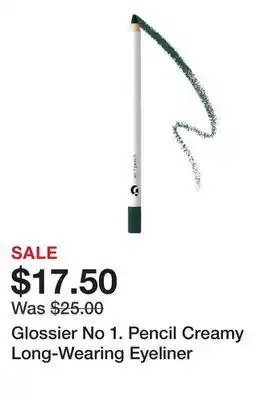 Sephora Glossier No 1. Pencil Creamy Long-Wearing Eyeliner offer