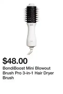 Sephora BondiBoost Mini Blowout Brush Pro 3-in-1 Hair Dryer Brush offer