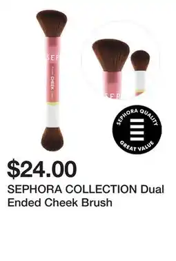 Sephora SEPHORA COLLECTION Dual Ended Cheek Brush offer