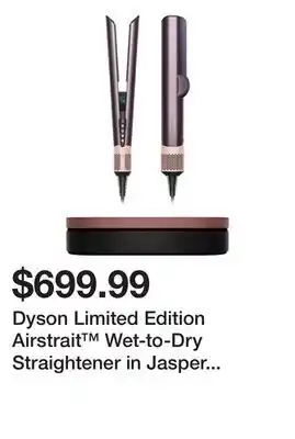 Sephora Dyson Limited Edition Airstrait Wet-to-Dry Straightener in Jasper Plum offer