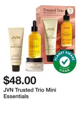 Sephora JVN Trusted Trio Mini Essentials offer