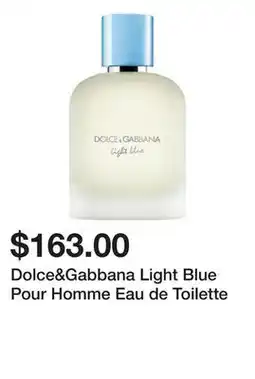 Sephora Dolce&Gabbana Light Blue Pour Homme Eau de Toilette offer
