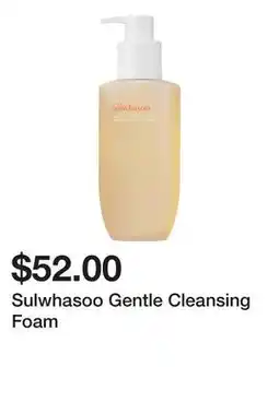 Sephora Sulwhasoo Gentle Cleansing Foam offer