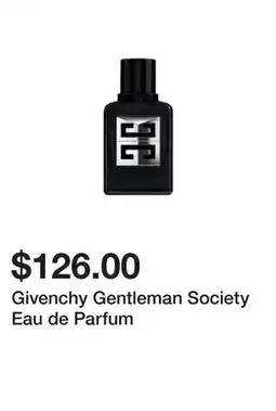 Sephora Givenchy Gentleman Society Eau de Parfum offer