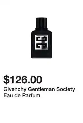 Sephora Givenchy Gentleman Society Eau de Parfum offer