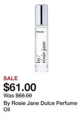 Sephora By Rosie Jane Dulce Perfume Oil offer