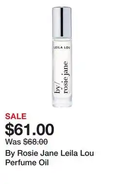 Sephora By Rosie Jane Leila Lou Perfume Oil offer