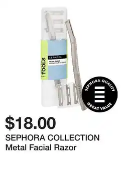 Sephora SEPHORA COLLECTION Metal Facial Razor offer