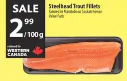 Co-op Steelhead trout fillets offer