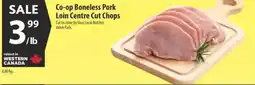 Co-op Co-op boneless pork loin centre cut chops offer