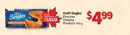 Wholesale Club KRAFT SINGLES PROCESS CHEESE PRODUCT 410 G offer