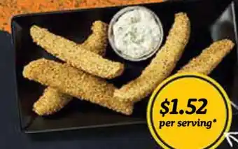 Wholesale Club MCCAIN BREADED PICKLE SPEARS offer