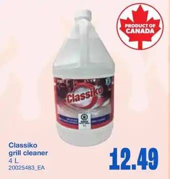 Wholesale Club CLASSIKO GRILL CLEANER, 4 L offer
