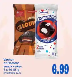 Wholesale Club VACHON OR HOSTESS SNACK CAKES, 6 X 66-88 G offer