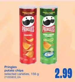 Wholesale Club PRINGLES POTATO CHIPS, 156 G offer