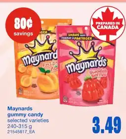 Wholesale Club GUMMY CANDY, 240-315 G offer