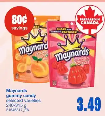 Wholesale Club GUMMY CANDY, 240-315 G offer