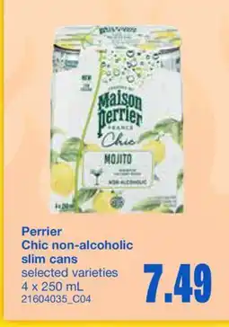Wholesale Club CHIC NON-ALCOHOLIC SLIM CANS, 4 X 250 ML offer