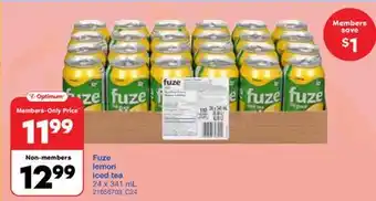 Wholesale Club LEMON ICED TEA, 24 X 341 ML offer