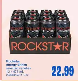 Wholesale Club ENERGY DRINKS, 12 X 473 ML offer