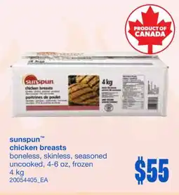 Wholesale Club SUNSPUN , 4-6 OZ offer