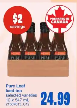 Wholesale Club ICED TEA, 12 X 547 ML offer