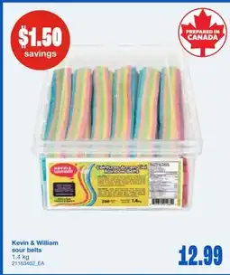 Wholesale Club SOUR BELTS, 1.4 KG offer