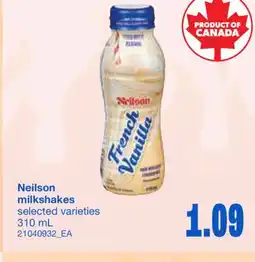 Wholesale Club NEILSON MILKSHAKES, 310 ML offer