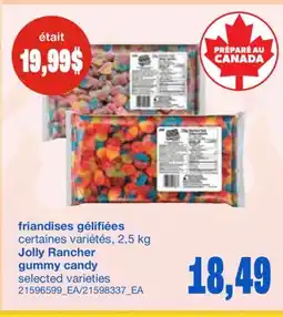 Wholesale Club FRIANDISES GÉLIFIÉES, 2,5 KG offer