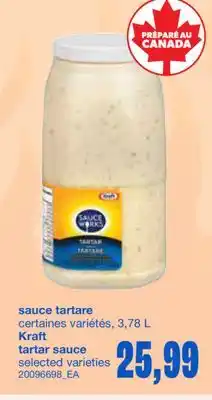Wholesale Club SAUCE TARTARE, 3,78 L offer
