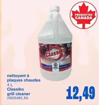 Wholesale Club NETTOYANT À PLAQUES CHAUDES, 4 L offer