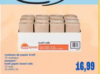 Wholesale Club ROULEAUX DE PAPIER, 12 ROULEAUX offer