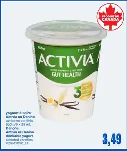 Wholesale Club YOGOURT À BOIRE, 650 G/6 X 93 ML offer