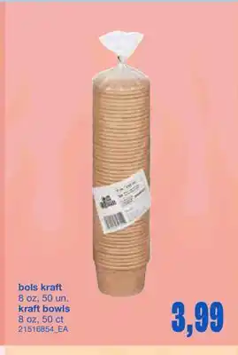 Wholesale Club BOLS, 8 OZ, 50 UN offer