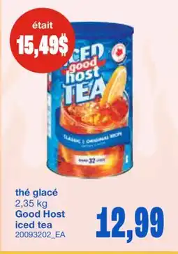 Wholesale Club THÉ GLACÉ, 2,35 KG offer