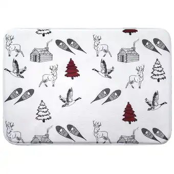 Giant Tiger Rustic Canvas Linen Memory Foam Mat offer
