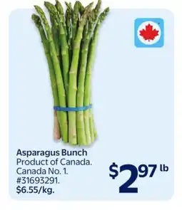 Walmart Asparagus Bunch offer