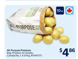Walmart All-Purpose Potatoes offer