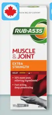 Walmart Rub A535 Muscle & Joint Extra Strength Heat Cream offer