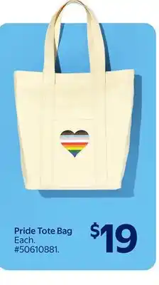 Walmart Pride Tote Bag offer