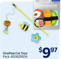 Walmart OnePaw Cat Toys offer