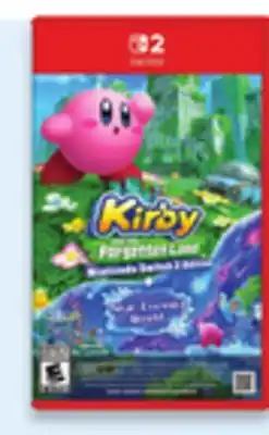Walmart Kirby and The-Forgotten Land with Star-Crossed World Nintendo Switch 2 offer