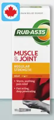 Walmart Rub A535 Muscle & Joint Pain Relief Heat Cream offer