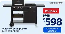 Walmart Outdoor Cooking Centre offer