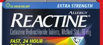 Walmart Reactine Allergy Relief offer