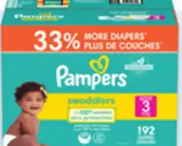Walmart Pampers Swaddlers Ultra Value Pack Diapers offer