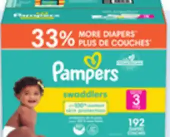 Walmart Pampers Swaddlers Ultra Value Pack Diapers offer