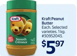 Walmart Kraft Peanut Butter offer